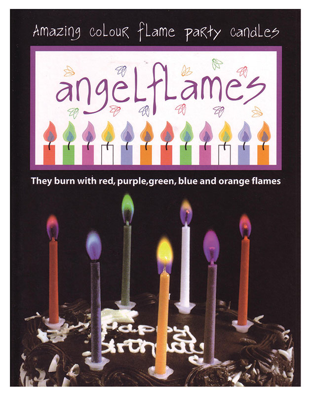 (Candles) Party Angel Flames